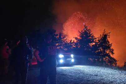 Bursa'da havai fişek yangın çıkarttı