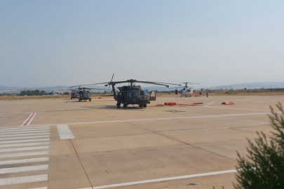 Yenişehir Havalimanı’nda Orman Yangını Seferberliği