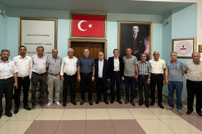 Yenişehirli yöneticileri ziyaret ettiler