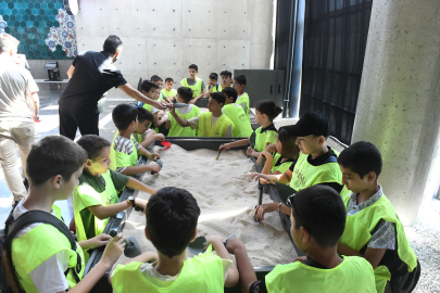 Minik arkeologlar, geçmişin izini sürüyor