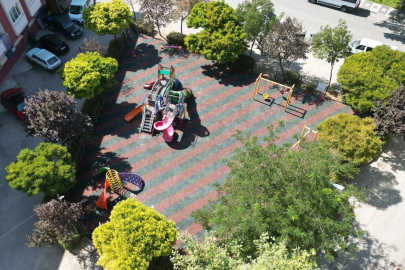 İnegöl'de çocuk parkları daha güvenli