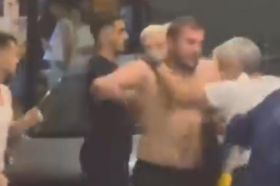 Bursa’da esnaf kavgasında sandalyeler havada uçuştu