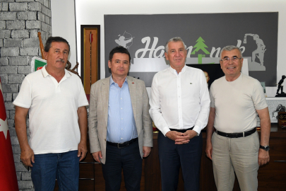 Başkan Erkan Aydın dağ yöresine çıkartma yaptı