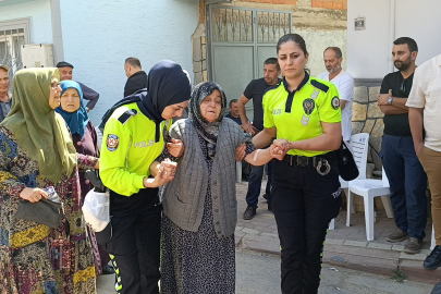 Şehit polis müdürünün annesi hastaneye kaldırıldı
