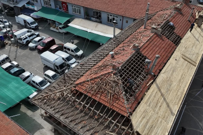 Hal Binalarında Yenileme Çalışmaları Başladı