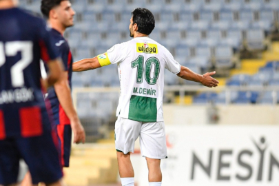 Bursaspor Teknik Direktörü Çağlayan’dan Muhammet Demir açıklaması