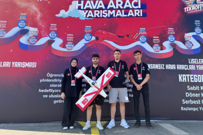 Bursa ekibi insansız hava yarışında 6.oldu