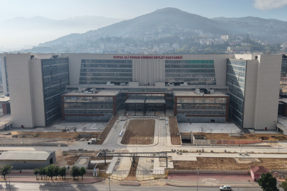 Bursa'nın en büyük acil servisli hastanesi açılmak için gün sayıyor