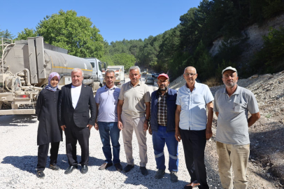 Dağ ilçelerinde ulaşıma konfor geldi