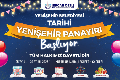 Tarihi Yenişehir Panayırı başlıyor