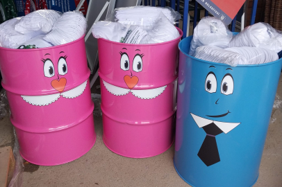 Atıklar sanata dönüşüyor