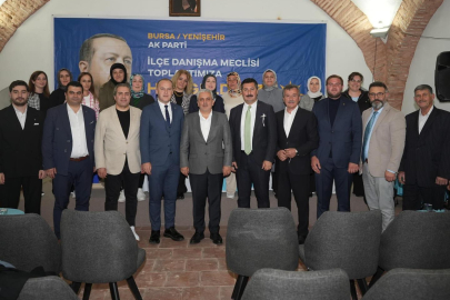 Yenişehir’de AK Parti İlçe Danışma Meclisi Toplantısı gerçekleştirildi