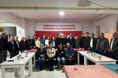 CHP Yenişehir İlçe Teşkilatında görev dağılımı gerçekleştirildi