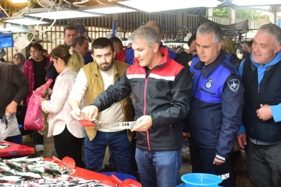 Yenişehir’de Balık Pazarı’na sıkı denetim