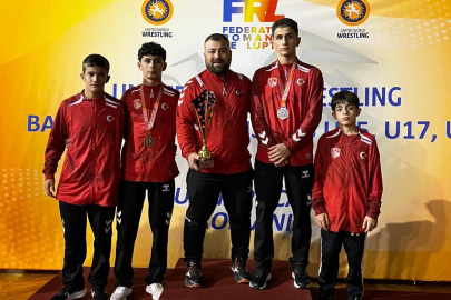 Bursalı güreşçilerden 2 madalya