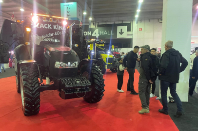 Modifiye traktörler Bursa Tarım Fuarı'nın ilgi odağı oldu