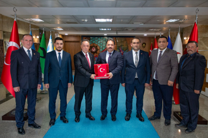 Alfatli’dan Emniyet Müdürü Gökçe’ye hayırlı olsun ziyareti