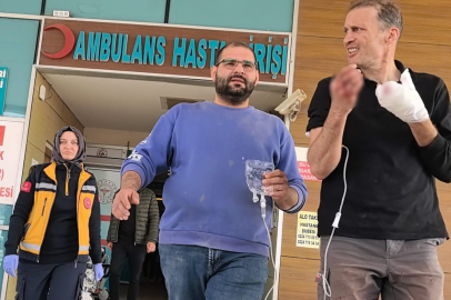 Elini freze makinesine kaptıran marangozun parmakları koptu