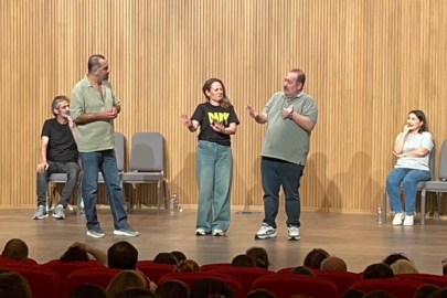 Uludağ'da doğaçlama tiyatro rüzgârı