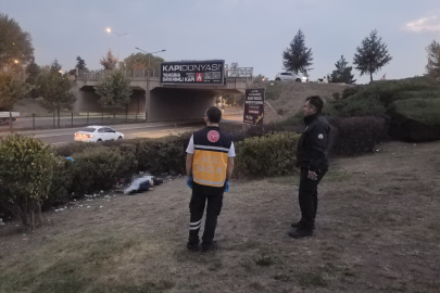 Kavşakta bulunan cansız bedenin kimliği tespit edildi