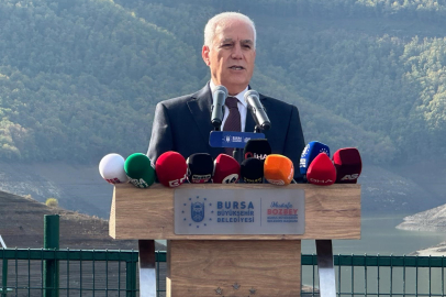 Başkan Bozbey: "Bursa'yı asla susuz bırakmayacağız"