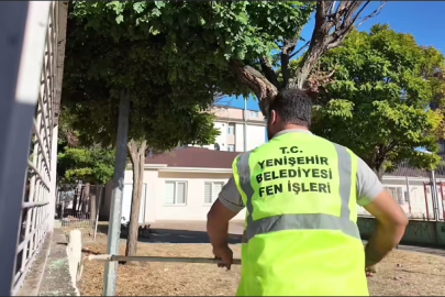 Yenişehir Belediyesi’nden duvar yazılarına karşı ilginç çalışma