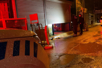 Tekel bayisine silahlı saldırı