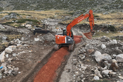 Uludağ'ın içme suyu hattı yenilendi