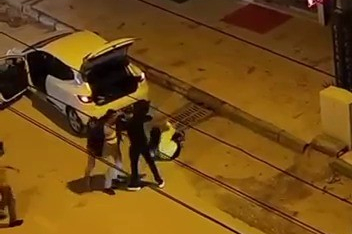 Bursa’da tartıştığı kadını yerde sürükledi