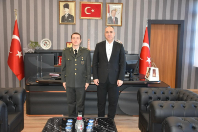 Askerlik Şube Başkanı Koca’dan veda ziyareti