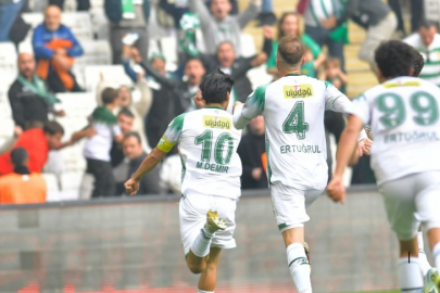 Bursaspor nefes kesen maçta 2-1 galibiyetle ayrıldı