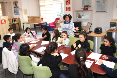 Çocuklar yeteneklerini bu atölyede keşfediyor