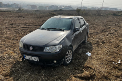 Eşine otomobil kullanmayı öğretirken şarampole uçtular