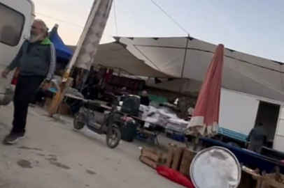 Pazarda uyuşturucu satarken yakalandı