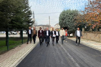 İnegöl Belediyesi’nden 3 bölgede asfalt hamlesi