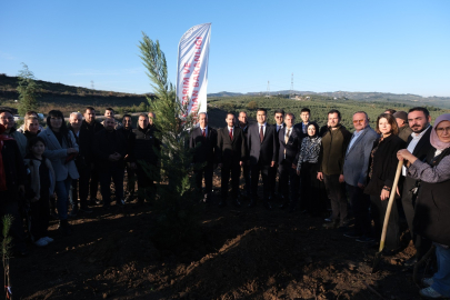 Kırgızistan-Türkiye dostluk ilişkileri fidanlarla kök saldı