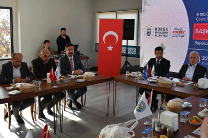 Belediye başkanları Büyükorhan’da toplandı