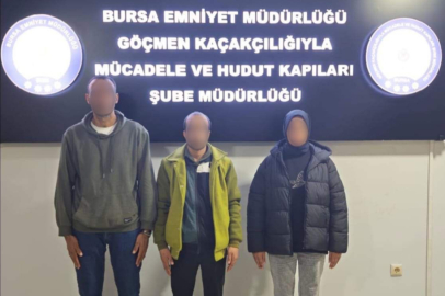 Bursa'da kaçakçılık operasyonu: 8 kaçak göçmen yakalandı, organizatörler gözaltında