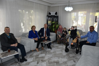 Kaymakam Altay’dan Dünya Engelliler Günü’nde Ev Ziyaretleri