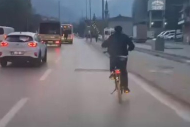 Trafikte tehlikeli anlar