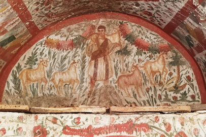 İznik'te erken Hristiyanlık dönemine ait benzersiz 'Çoban İsa' figürü ortaya çıkarıldı