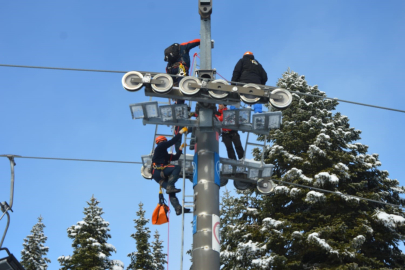 Uludağ’daki tatbikat gerçeği aratmadı