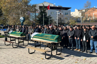 Öldürüp intihar etmişti, kızıyla yanyana toprağa verildi