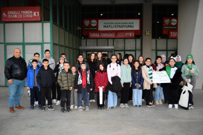 Çocuklardan Bursaspor’a tam destek