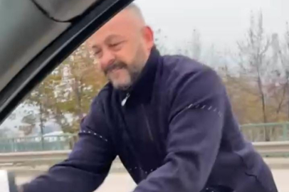 Meclis üyesini sıkıştırıp, aracı yumrukladı… O anlar kamerada