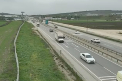 Bursa'da trafik polisleri dron ile görüntüledi, ihlalleri affetmedi