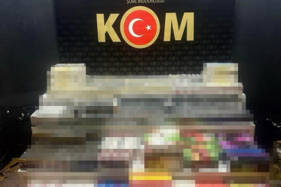 Bursa'da 8 bin 870 paket kaçak sigara ele geçirildi