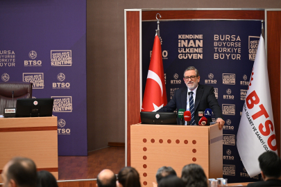 BTSO Başkanı İbrahim Burkay 2030 vizyonunu açıkladı