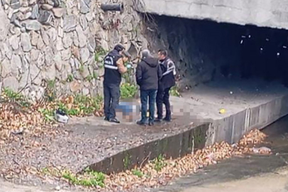 Bursa'da dere kenarında erkek cesedi bulundu