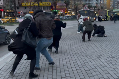 Fırtınada uçmamak için yerlere böyle yattılar